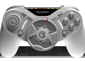 GameSir раскрыл революционный геймерский контроллер со встроенным мини-рулем
