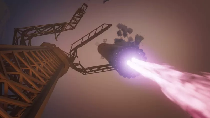 Искусство в Космосе: Иллюстрация Путешествия Starship