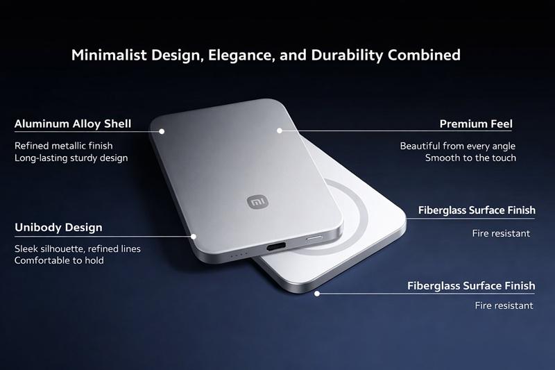 Xiaomi Ultrathin Magnetic Power Bank