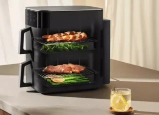Революция на кухне: Xiaomi представила «двойной» аэрогриль с четырехблюдным режимом