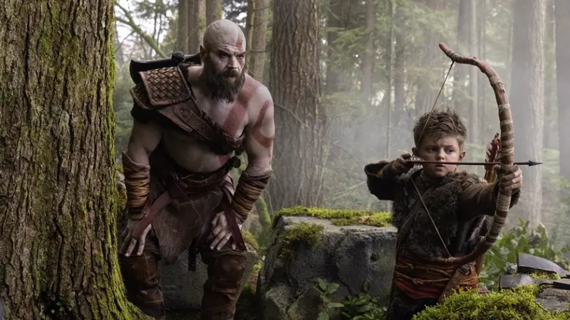 Первый взгляд на сериал God of War: Кратос оживает в новых кадрах