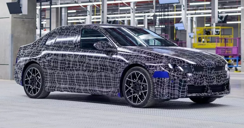 Предсерийная версия BMW i3 замечена на заводе в Мюнхене