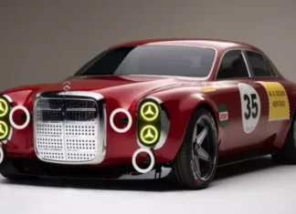 Легенда возрождается: Как Mercedes вдохнул новую жизнь в культовый гоночный седан Red Pig