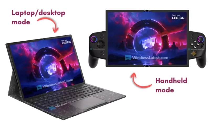 Lenovo Teases Gamers with the Innovative Legion Go Fold