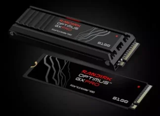 Скорость без компромиссов: SanDisk представила экстремальный PCIe 5.0 SSD Optimus GX Pro