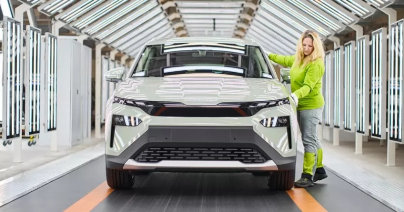 Этапы производства Škoda Elroq: контроль качества и высокие стандарты