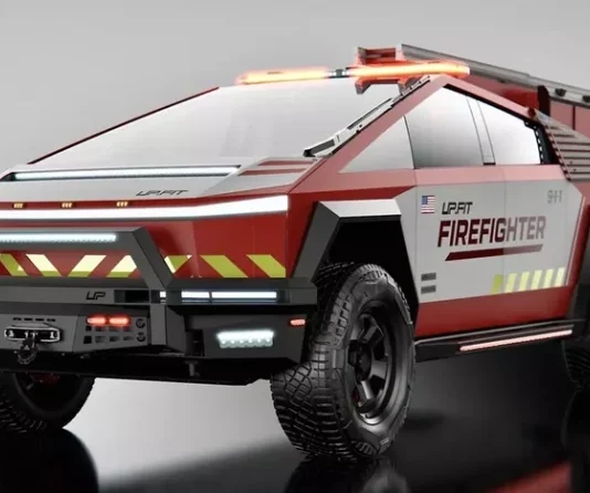 Спасительный тренд: Tesla Cybertruck переквалифицировался в пожарный автомобиль