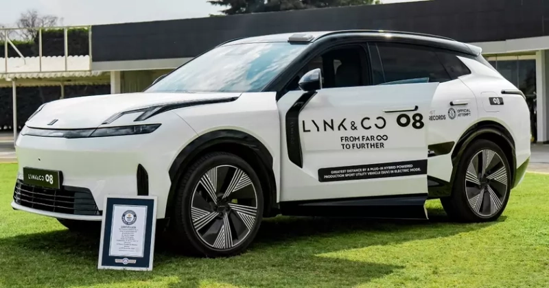 Гиннессовский Триумф: Lynk & Co 08 Признан на Новый Лад