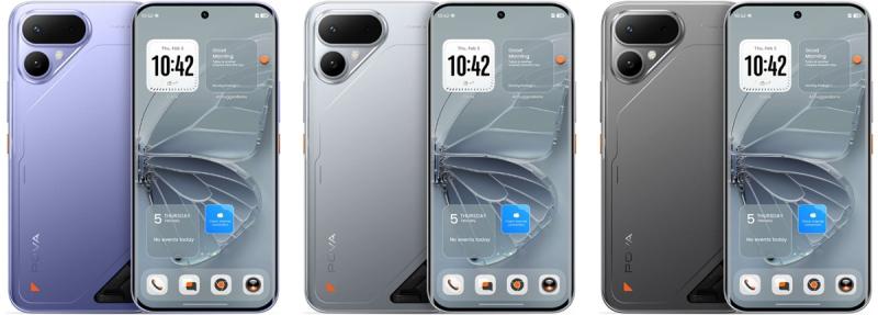 Tecno представила Pova Curve 2 5G — тонкий смартфон с батареей на 8000 мАч и AMOLED-экраном 144 Гц