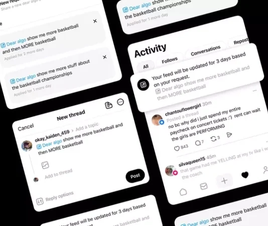 Threads представил революционный способ настройки рекомендаций: алгоритм теперь слушает пользователей