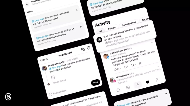 Интерфейс Threads: Путь к дружественному общению с алгоритмами