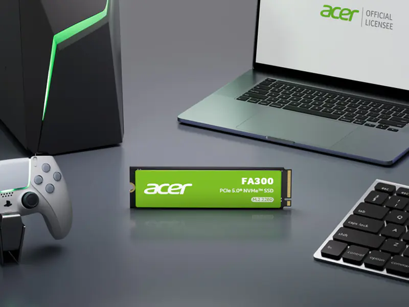 Acer FA300: PCIe 5.0 для тех, кому не нужны лишние радиаторы