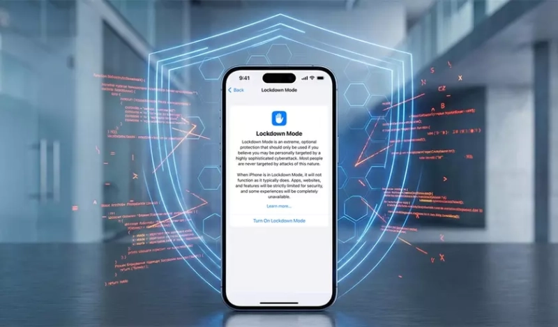 Интерфейс настройки режима Lockdown Mode в iPhone