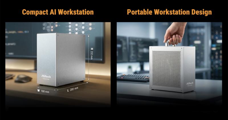 ASRock AI BOX-A395: рабочая станция, которую можно носить, как ланчбокс