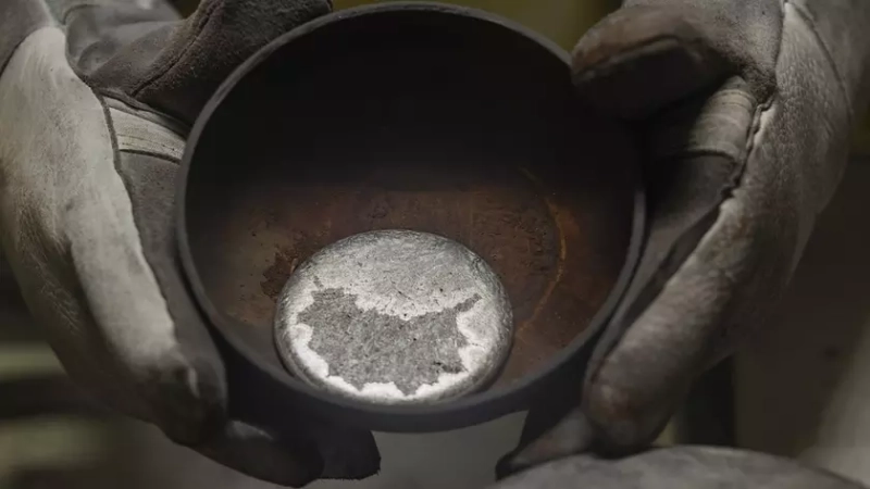 Процесс электрорафинирования металлического урана