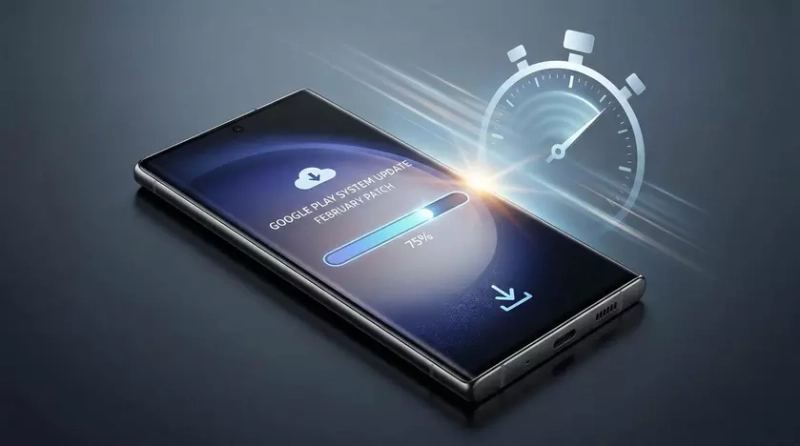 Процесс установки обновления на смартфон Samsung Galaxy