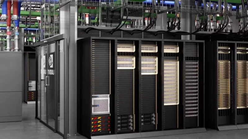 Серверная стойка Nvidia архитектуры Rubin