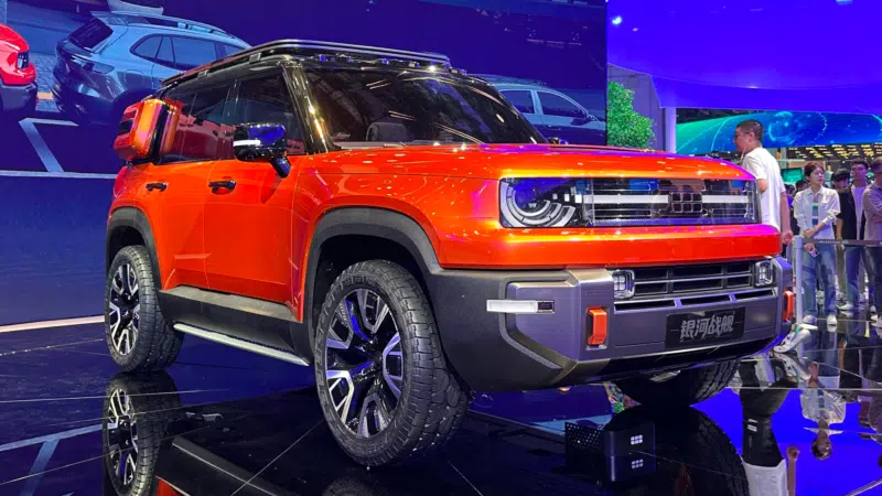 Geely показала свой ответ Land Rover Defender