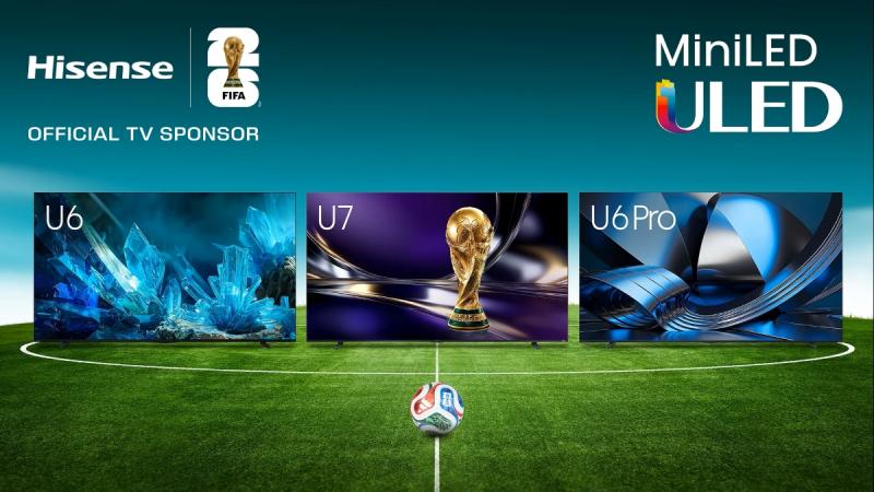 Hisense U7 и U6 (2026): огромные MiniLED-панели