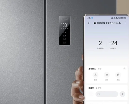 Гигантский холодильник Xiaomi: Инновационное хранилище для продуктов с интеллектуальной системой охлаждения