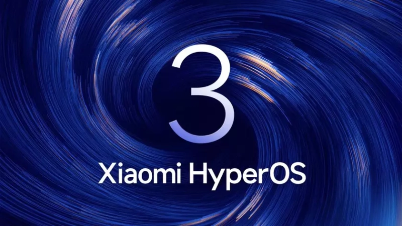Смартфон Xiaomi с интерфейсом HyperOS 3.1