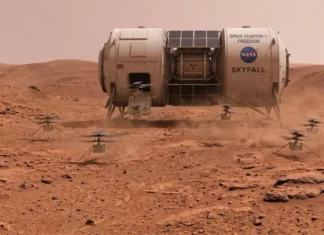 NASA раскрыла детали революционной миссии Skyfall: ядерный реактор и шесть вертолетов-разведчиков отправятся к Марсу