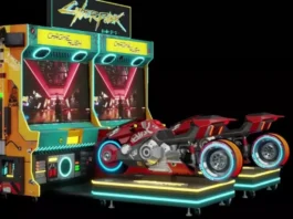 CD Projekt раскрыла киберпанк-гонку Chrome Rush для аркадных автоматов