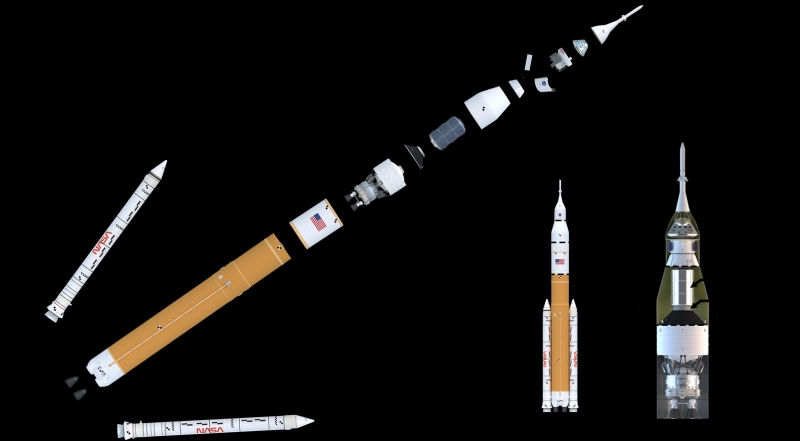 Лунная диета для бюджета: NASA хочет «подвинуть» ракету SLS в пользу SpaceX