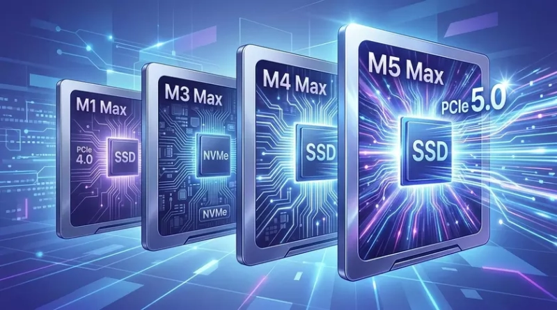 Сравнение разных поколений ноутбуков MacBook Pro