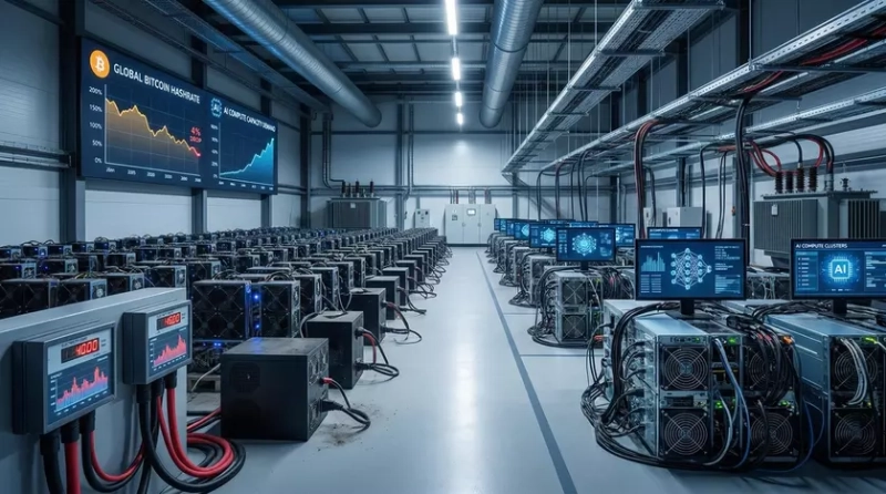 Оборудование для майнинга криптовалют в современном дата-центре