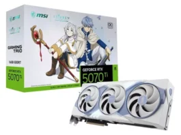MSI представила геймерскую видеокарту для фанатов аниме: RTX 5070 Ti в стиле «Frieren»