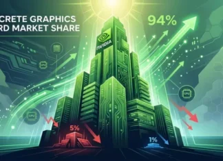 Nvidia захватывает 94% рынка: как «зеленые» уничтожают конкурентов в мире видеокарт