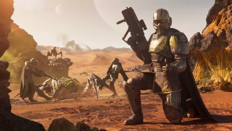 Взгляните на визуальную магию Helldivers 2