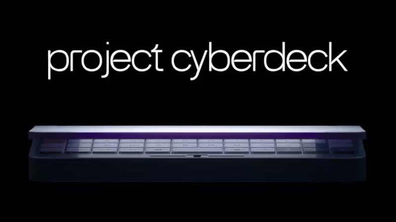 Концепт ноутбука Rabbit Project Cyberdeck