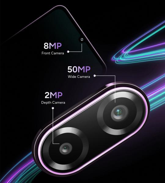 Камеры 50 и 2 MP