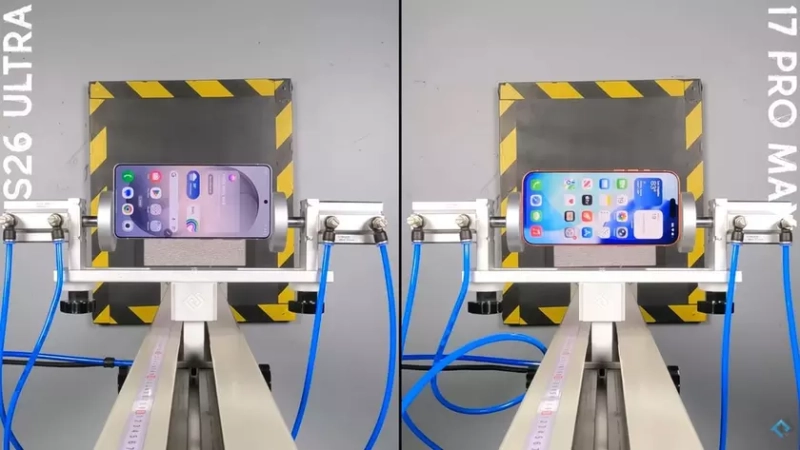 Сравнение повреждений iPhone и Samsung после падения