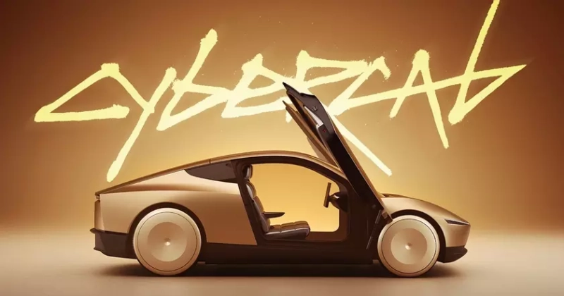 Интерьер беспилотного такси Tesla Cybercab