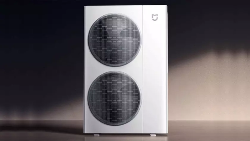 Внешний блок кондиционера Xiaomi с двумя вентиляторами