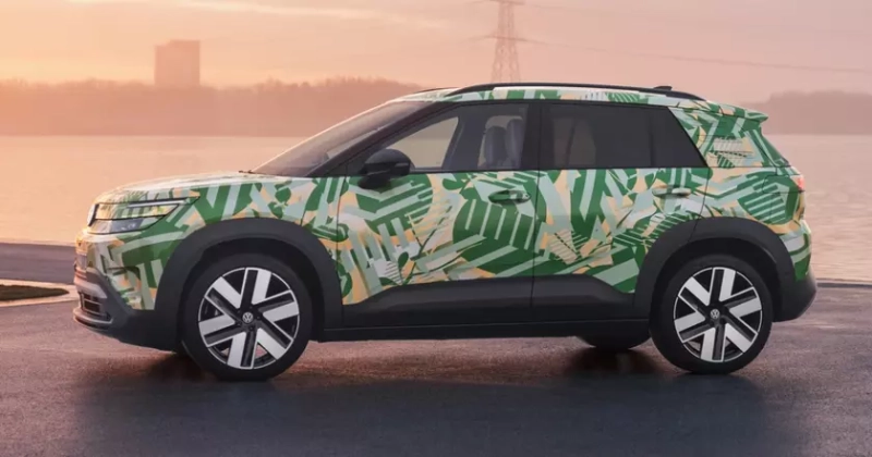 На горизонте новый Volkswagen ID. Cross: Засняли в камуфляже