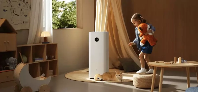 Очиститель воздуха Xiaomi Mijia Smart Air Purifier Max в интерьере
