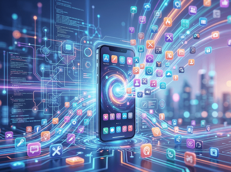 Процесс генерации кода через ИИ