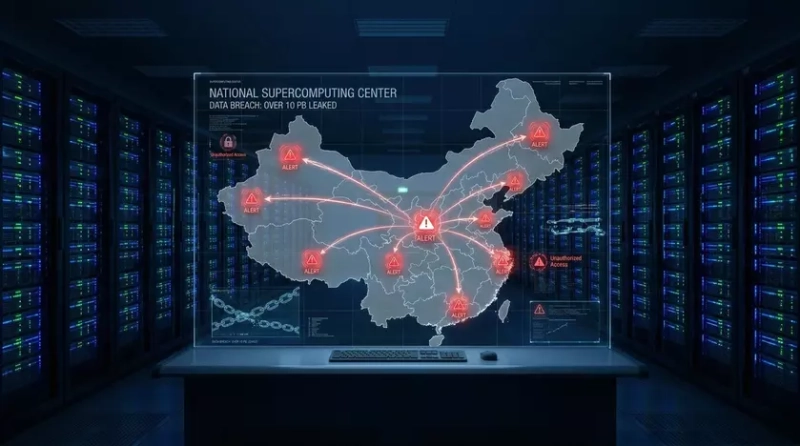 Хакерская атака на китайские серверы