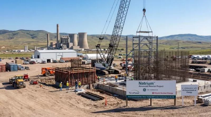 Проект реактора Natrium от TerraPower