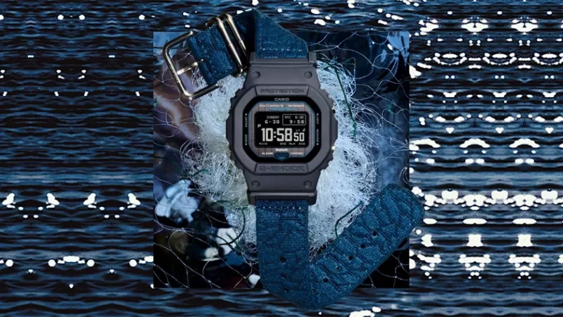 Новые часы Casio G-Shock синего цвета