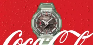 Coca-Cola и G-Shock: Как выглядят часы к 140-летию легендарного напитка