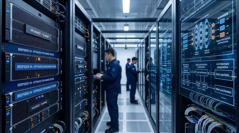 Работа нейросети DeepSeek на китайском оборудовании