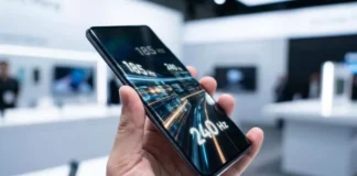 Прорыв в мире смартфонов: сверхбыстрый дисплей 240 Гц и невидимые рамки