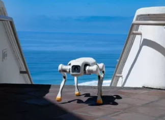 Четвероногий страж: Faraday Future анонсировала первого робота-помощника для безопасности