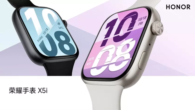 Бюджетные часы Honor Watch X5i с большим дисплеем