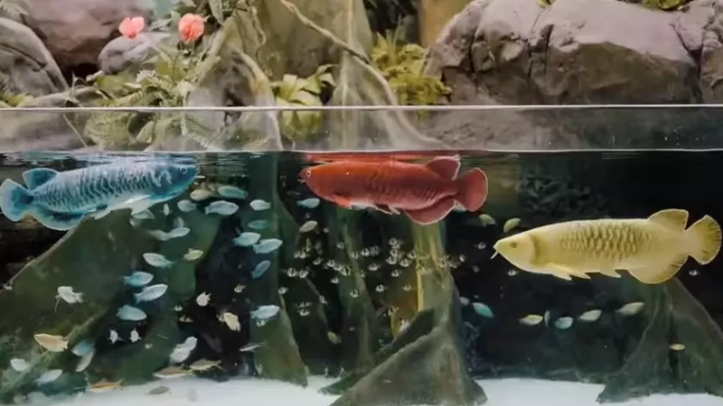 Bionic Wonders: Arowanas with a Futuristic Twist